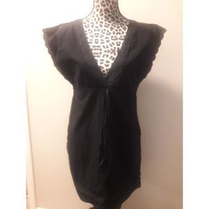 Volcom Women's Sleeveless Black Dress SZ M